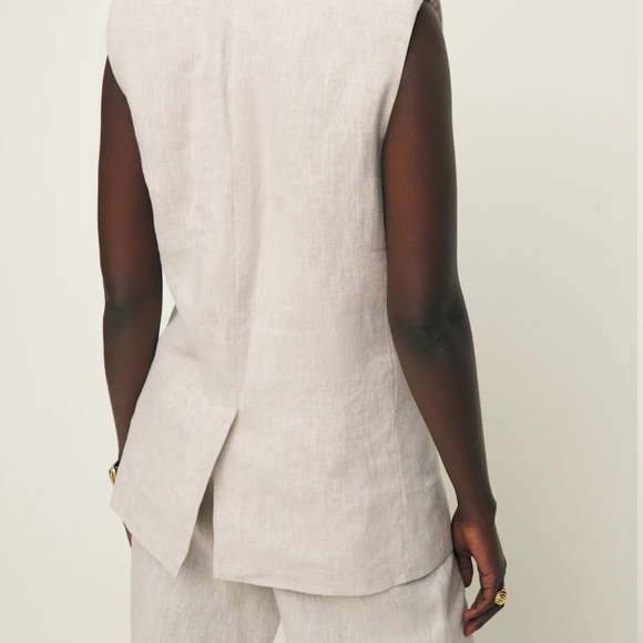 Reformation Linen Vest - Picture 7 of 8
